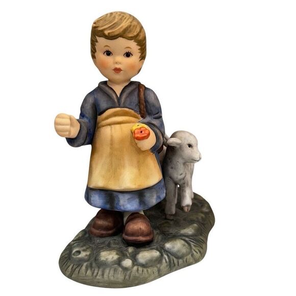 Vtg 90s Berta Hummel Goebel O Come All Ye Faithful BH 51 Figurine Multicolor OS - Picture 1 of 10